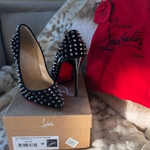 Christian Louboutin Bianca Spikes 140
